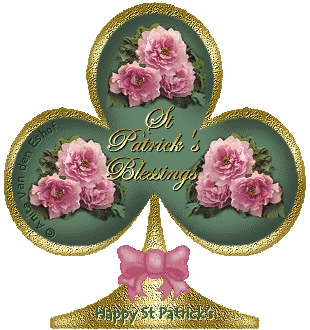 Click on the CLOVER to visit our 'Tibbie St. Patrick's Day Site!'